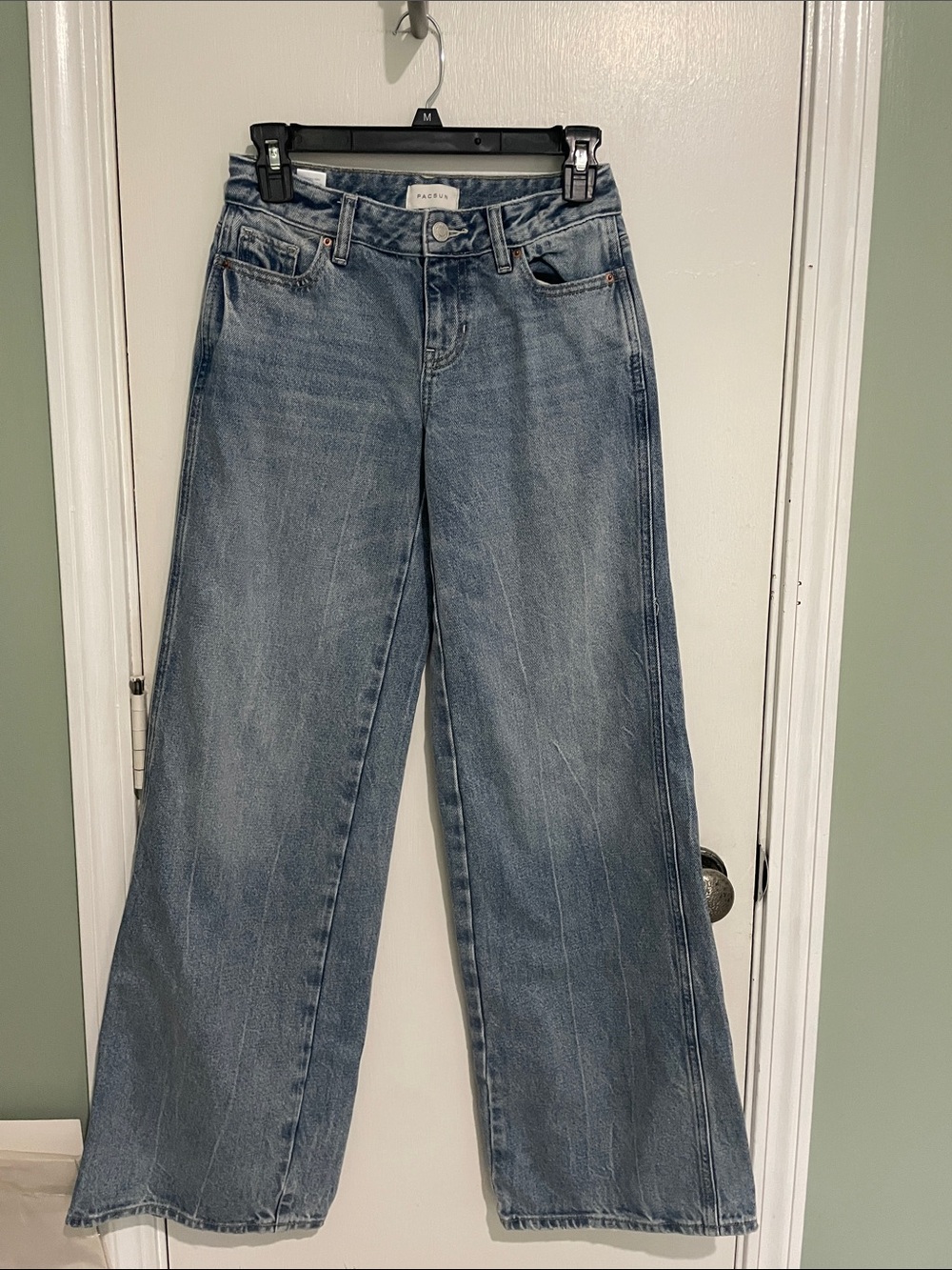 PacSun Light Blue Casey Low rise baggy Jeans